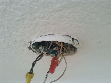 electrical box mounted on ceiling|ceiling mounted electrical outlet.